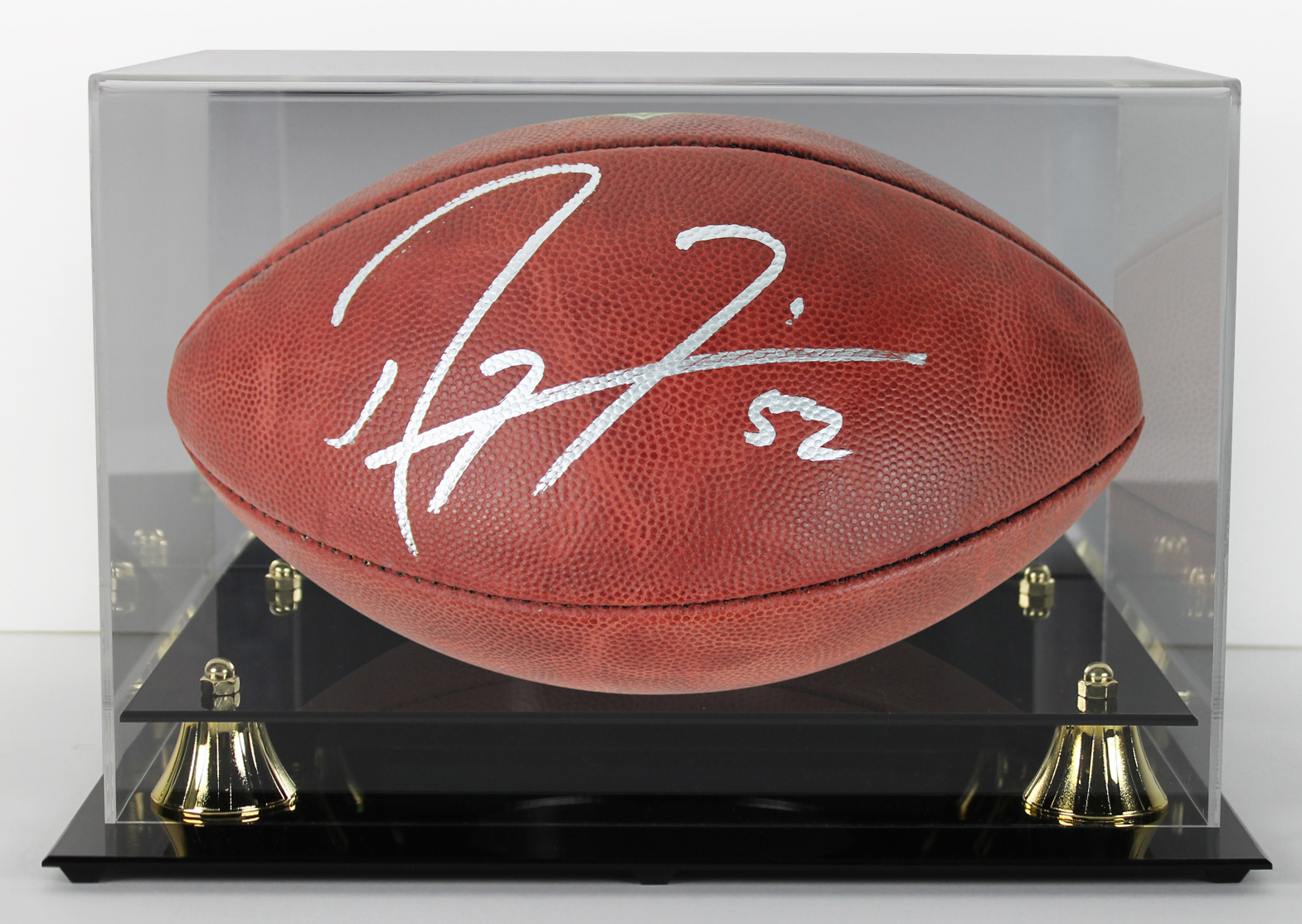 ray lewis signed football