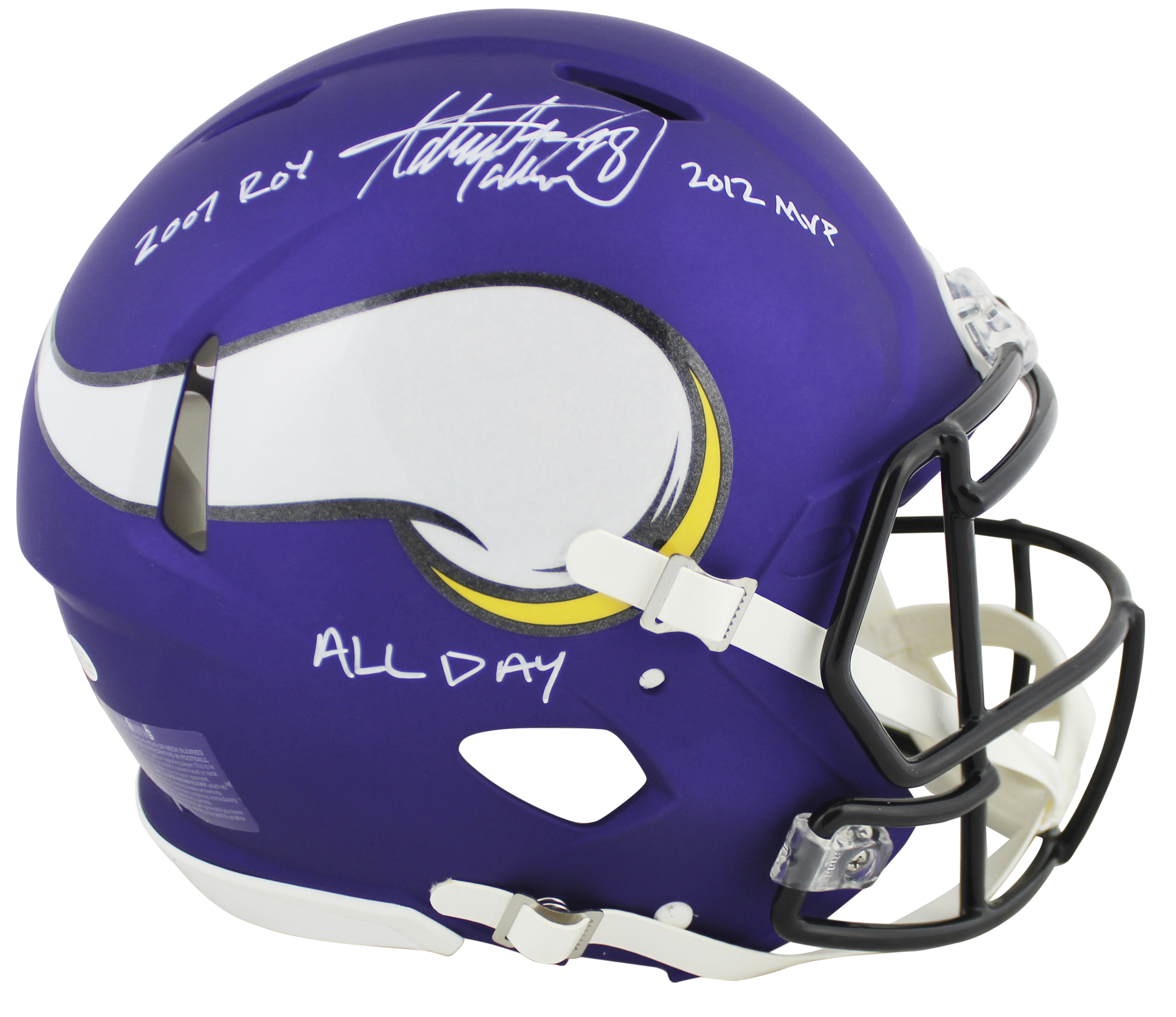 Adrian Peterson Signed Helmet Sale 