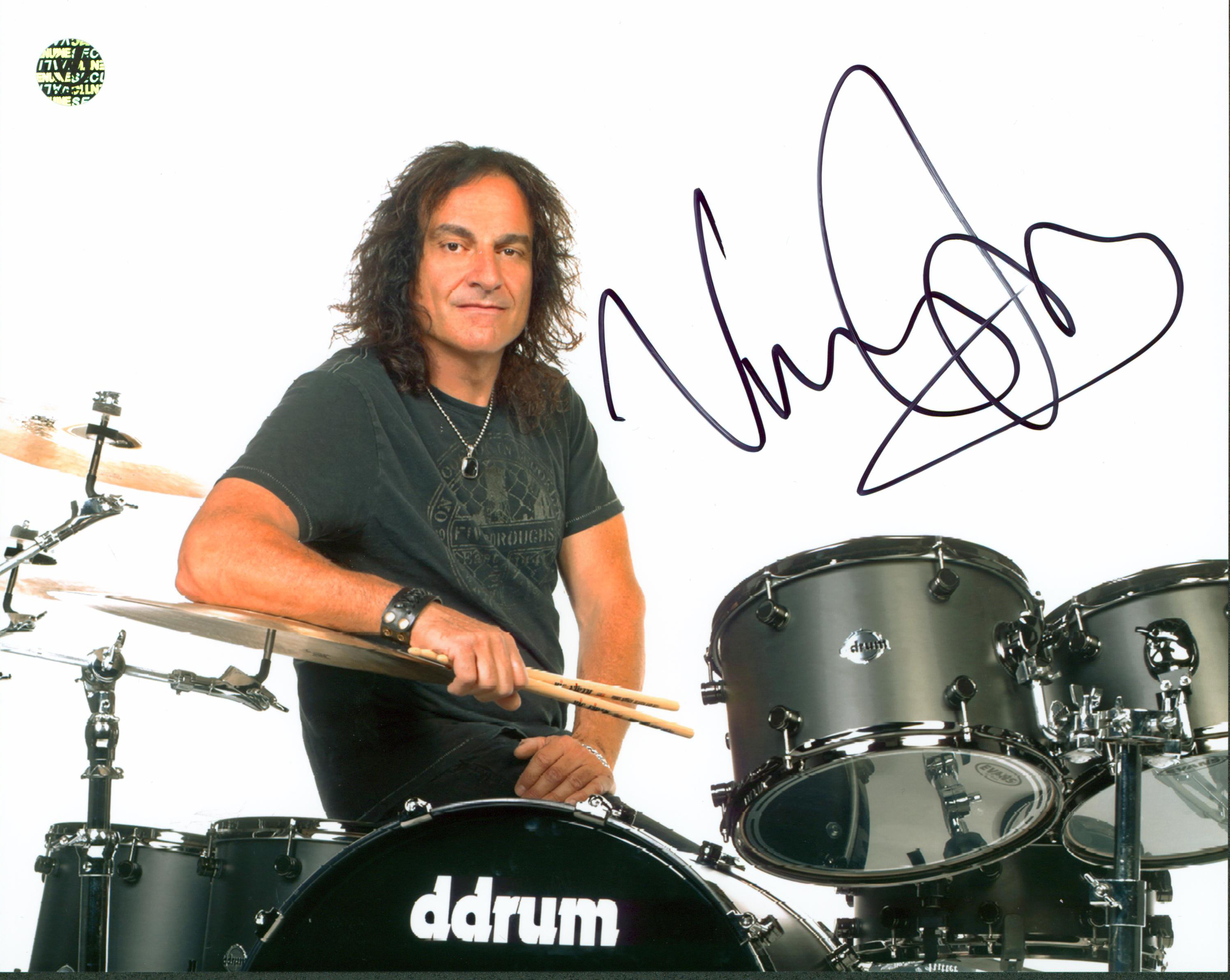 Vinny Appice Black Sabbath Authentic Signed 8x10 Photo