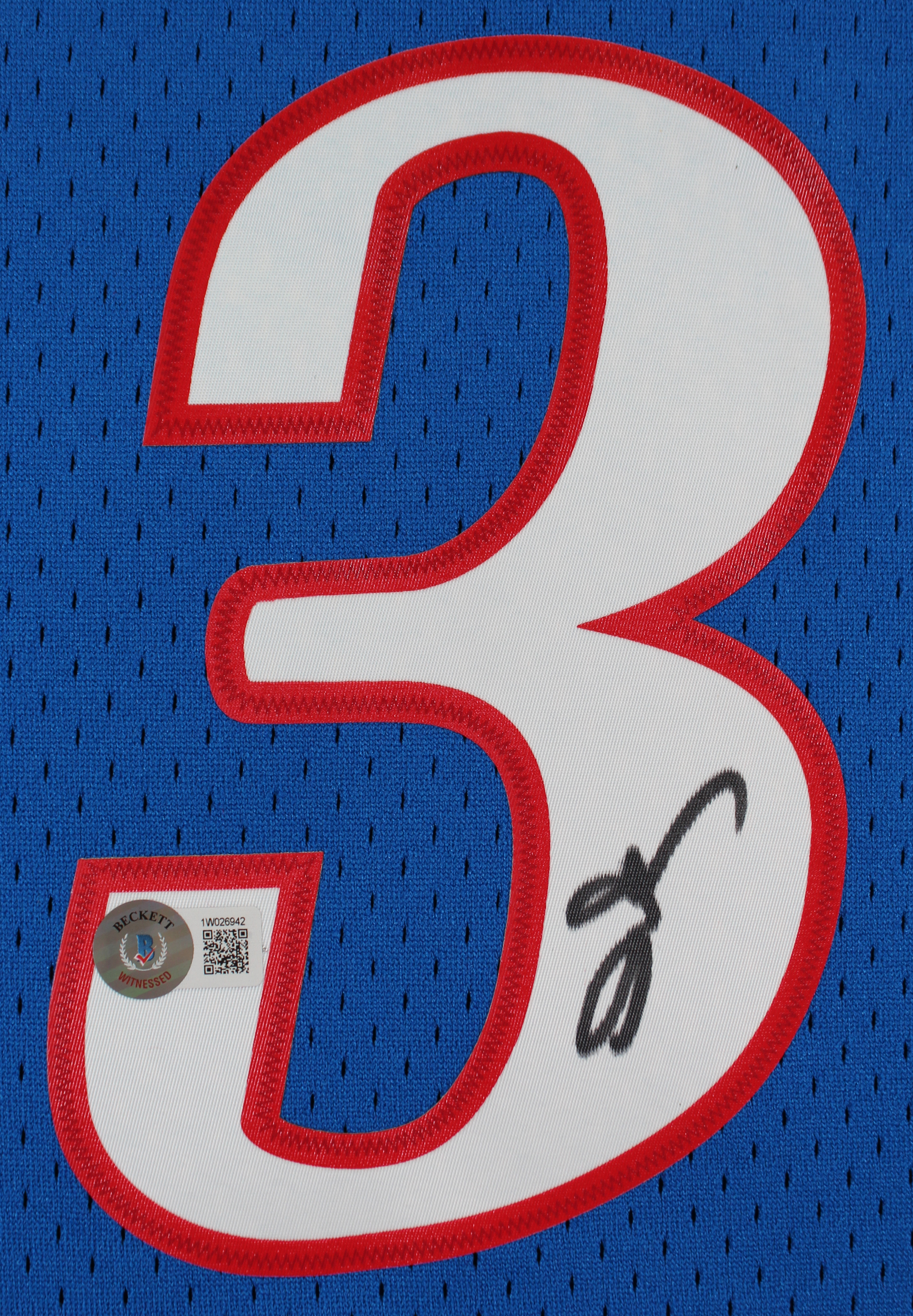 Vintage Iverson #3 Philadelphia 76ers 1999 2000 Champion NBA