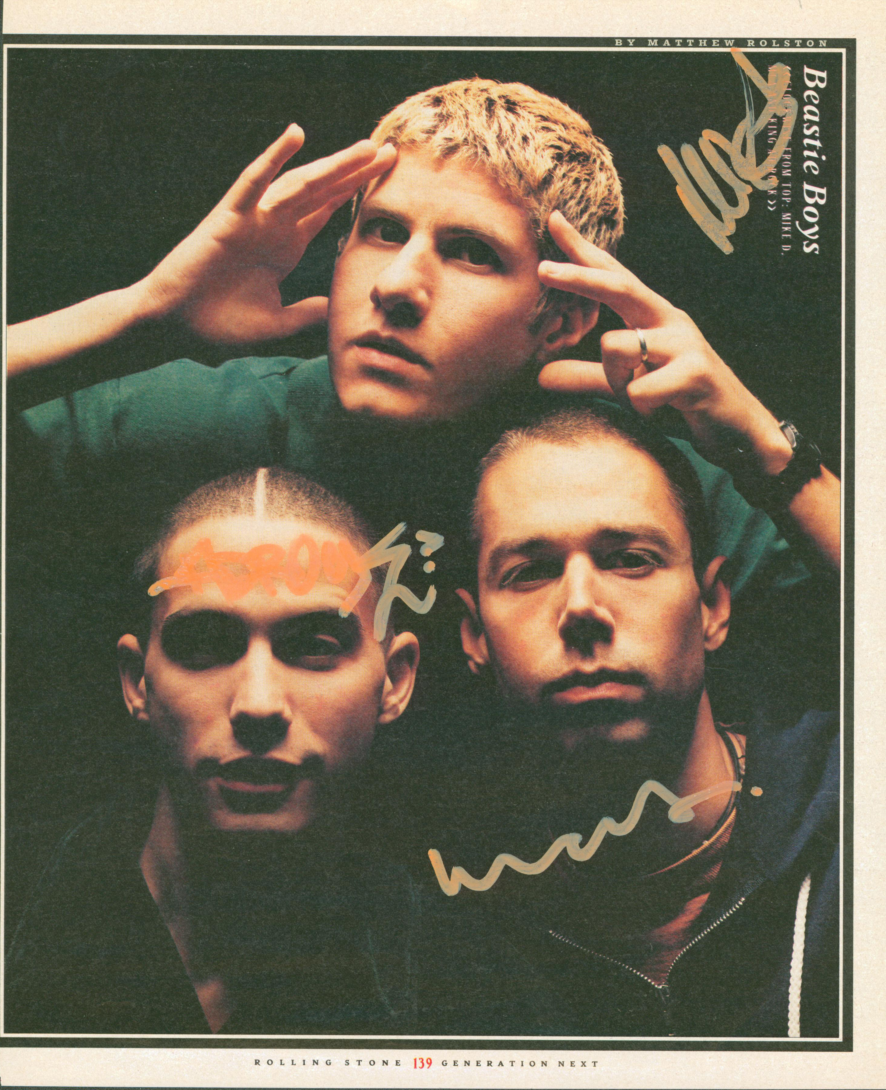 MARK ARMINSKI BEASTIE BOYS ポスター 1995 MARK ARMINSKI Limited “THE BEASTIE BOYS” COBO ARENA